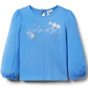 Disney frozen Let It Go janie and Jack outfit sweater Elsa snow queen NWOT Olaf